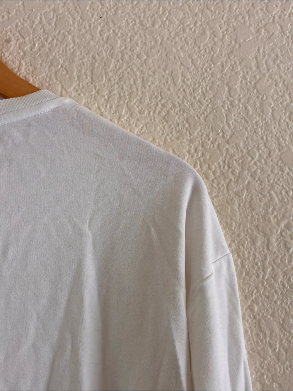 Polo Ralph Lauren | like new white cotton crew neck long sleeve emblem t-shirt
